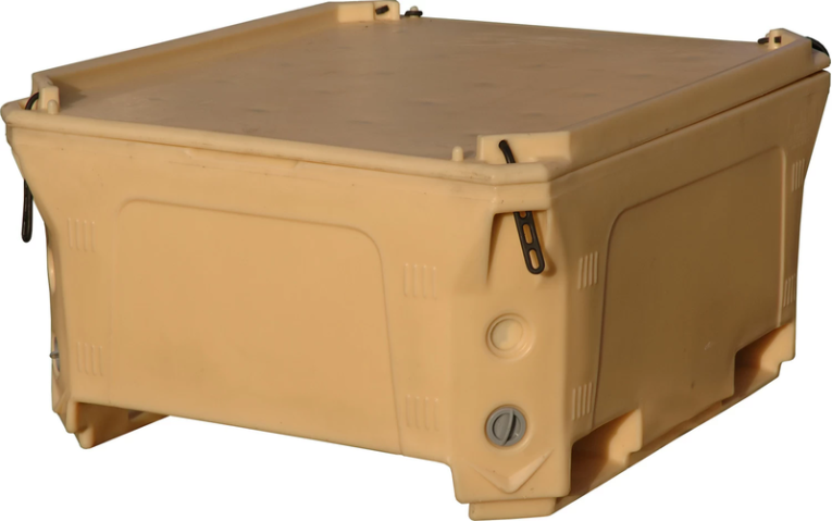 Контейнер 1230х1030х650 мм бежевый с крышкой купить в Северодвинске Контейнер 1230х1030х650 мм бежевый с крышкой купить в Северодвинске