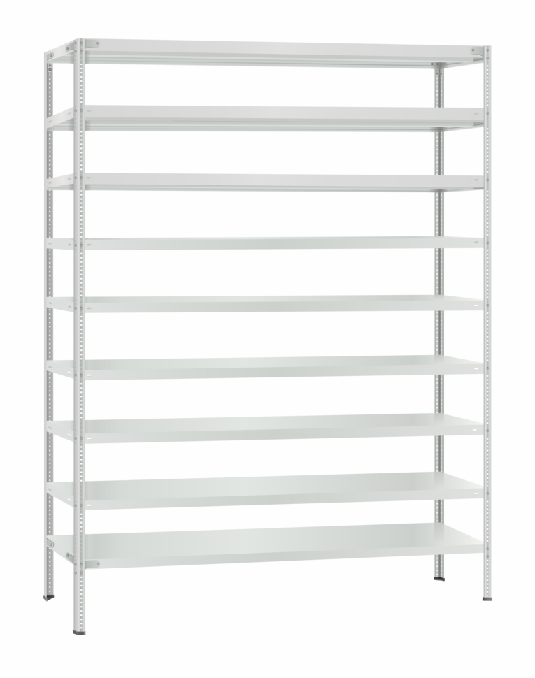 Стеллаж металлический Титан МС-500 2300х1500х500 9 полок купить в Северодвинске