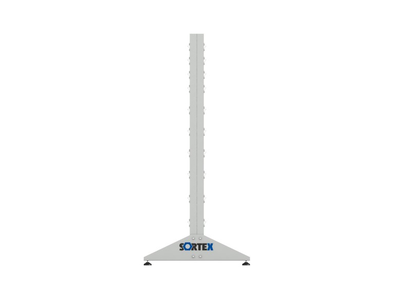 Стеллаж для пластиковых лотков SORTEX двухсторонний 1500x1000x800.04 купить в Северодвинске