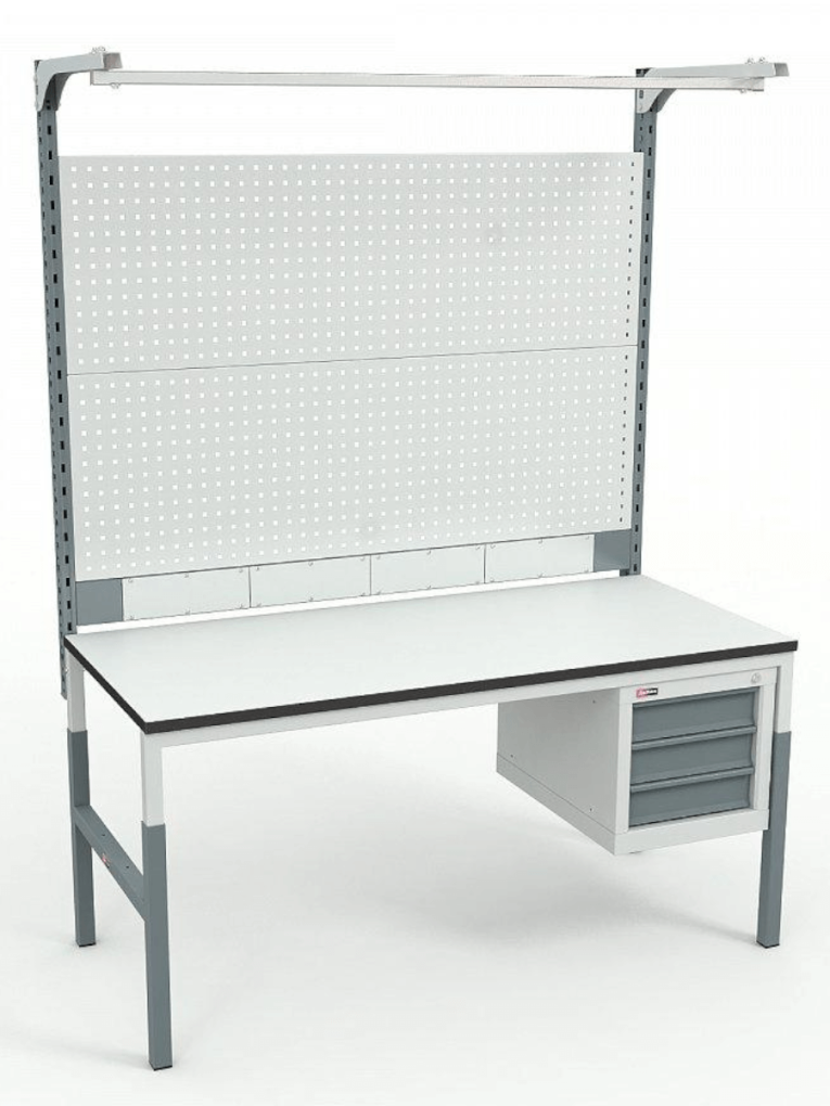 Стол монтажный ДиКом СР-М-150-04 ESD Пластик купить в Северодвинске Стол монтажный ДиКом СР-М-150-04 ESD Пластик купить в Северодвинске