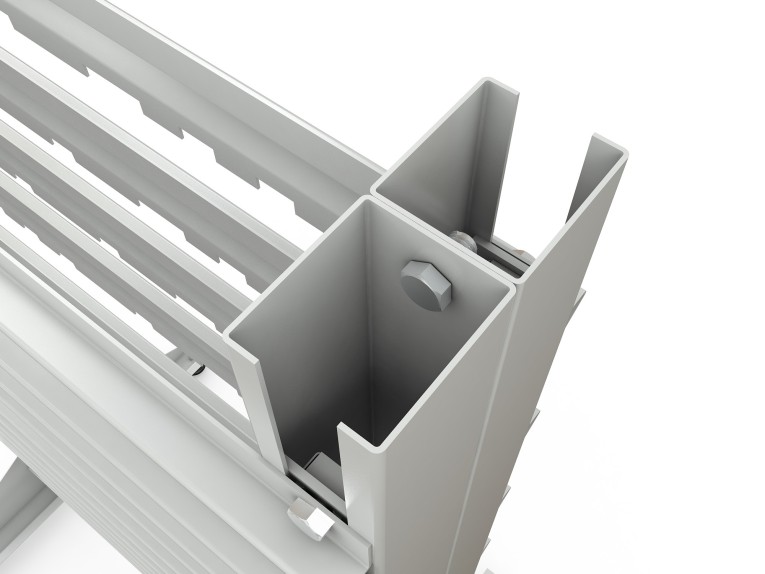 Стеллаж для пластиковых лотков SORTEX двухсторонний 1800x1000x800.01 купить в Северодвинске