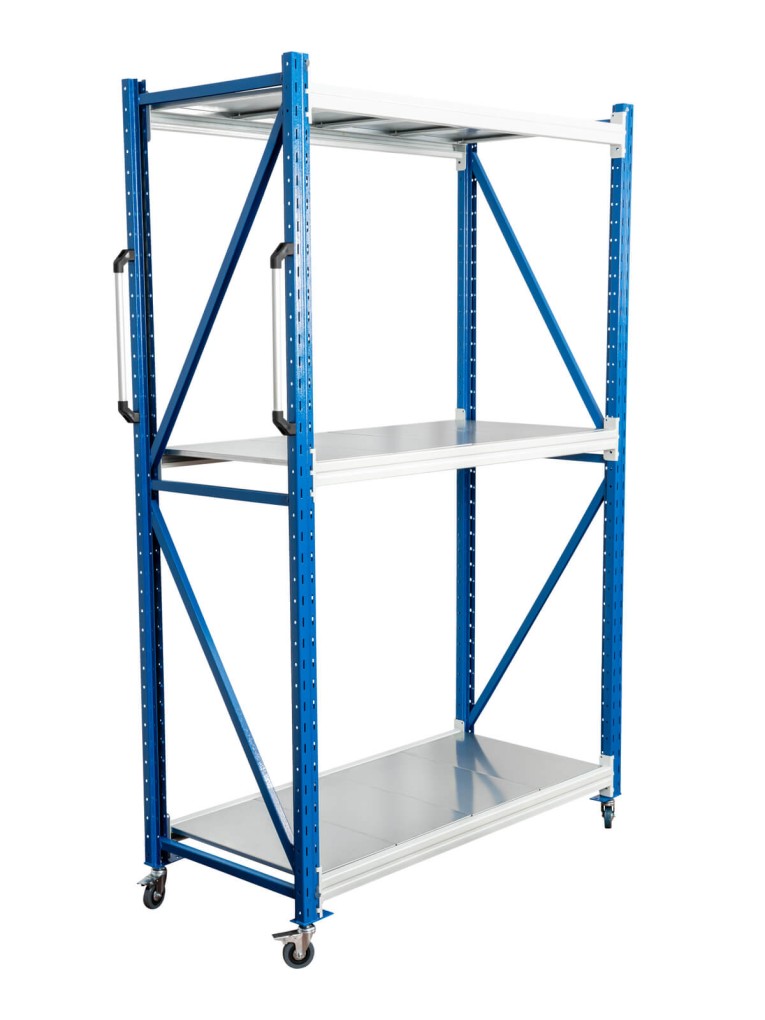 Стеллаж мобильный БиКом СТ-4 200x210x40 3 полки купить в Северодвинске Стеллаж мобильный БиКом СТ-4 200x210x40 3 полки купить в Северодвинске