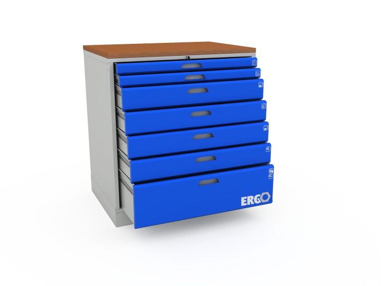 Тумба инструментальная ERGO XL 07.2 купить в Северодвинске Тумба инструментальная ERGO XL 07.2 купить в Северодвинске