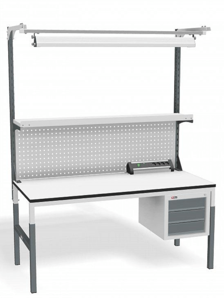 Стол монтажный ДиКом СР-М-150/90-05 ESD Пластик купить в Северодвинске Стол монтажный ДиКом СР-М-150/90-05 ESD Пластик купить в Северодвинске