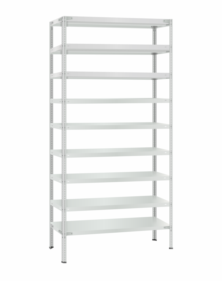 Стеллаж металлический Титан МС-500 3000х1000х400 9 полок купить в Северодвинске