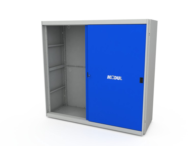 Корпус шкафа для инструментов MODUL XXL с раздвижными дверями сплошными купить в Северодвинске