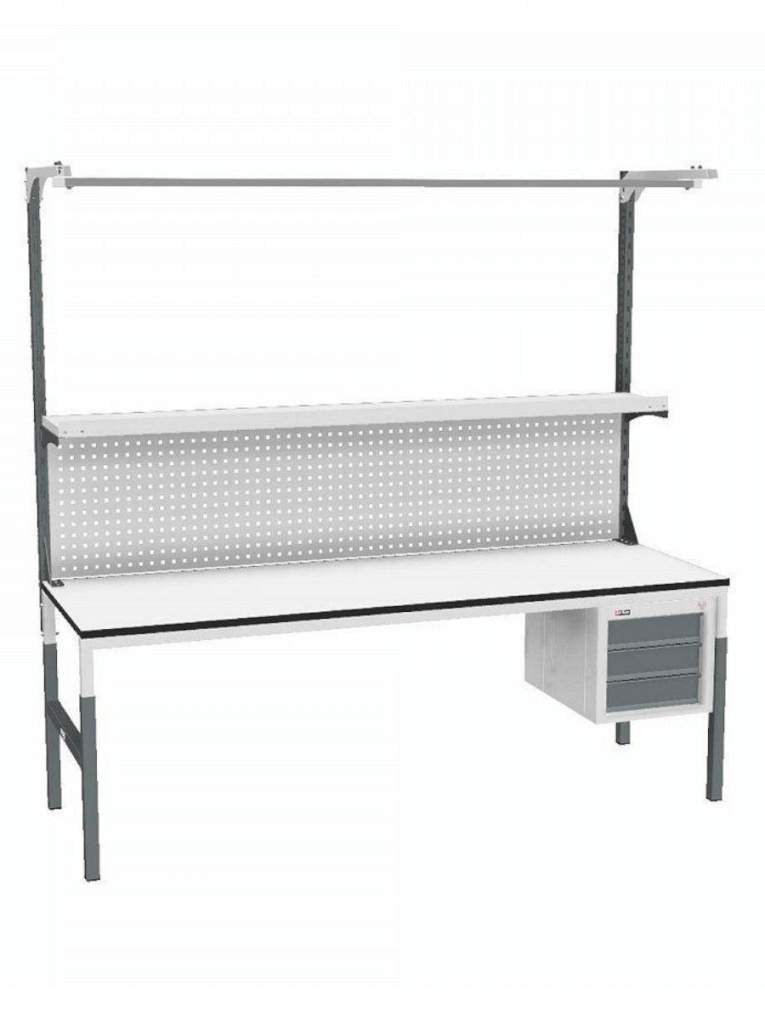 Стол монтажный ДиКом СР-М-200/90-04 ESD Пластик купить в Северодвинске Стол монтажный ДиКом СР-М-200/90-04 ESD Пластик купить в Северодвинске