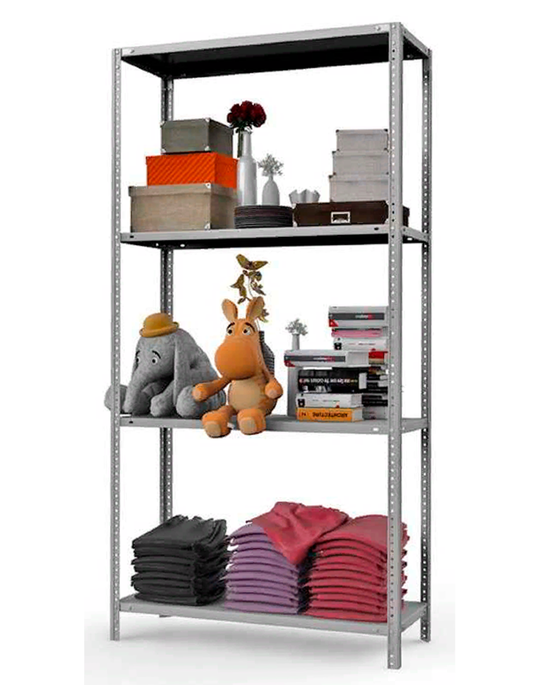 Стеллаж MS Strong 3100х700х800 4 полки купить в Северодвинске Стеллаж MS Strong 3100х700х800 4 полки купить в Северодвинске