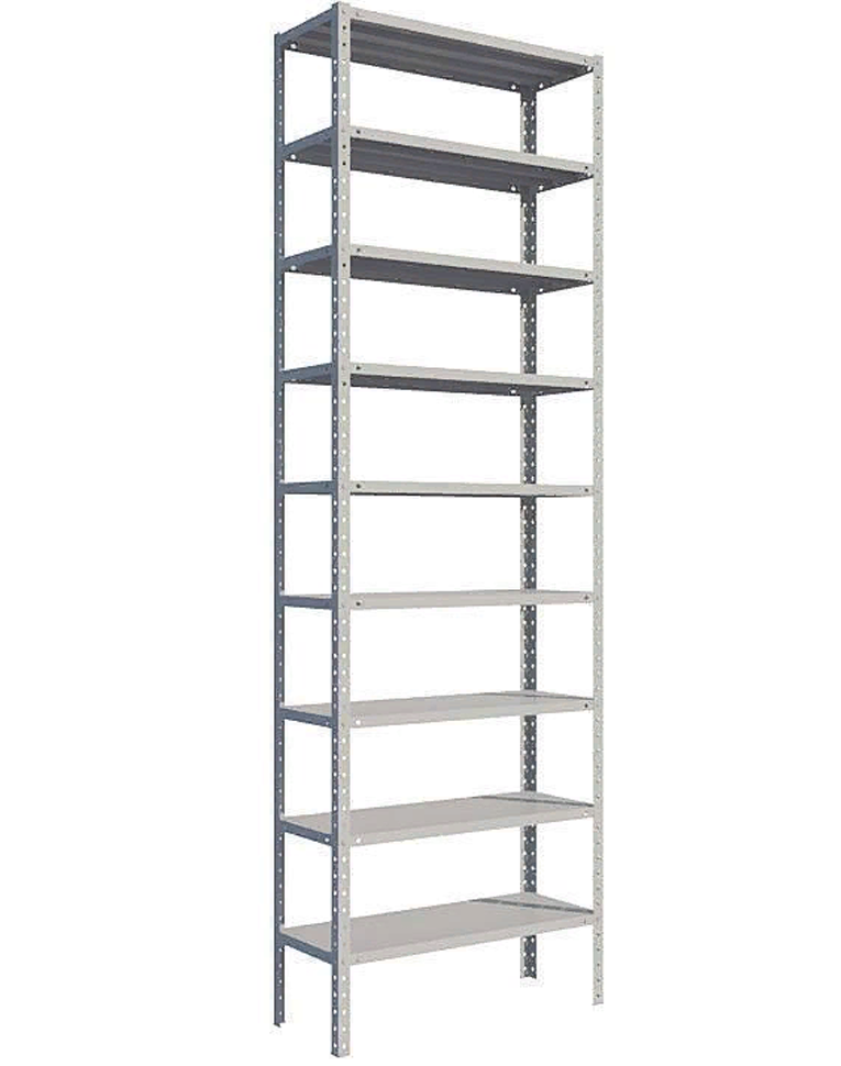 Стеллаж MS Strong 3100х1200х500 9 полок купить в Северодвинске