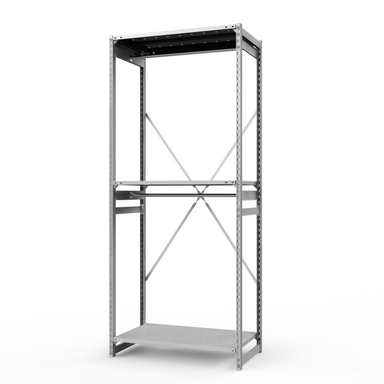 Стеллаж металлический ТСУ Универсал, 2500х1060х500 мм.Штанги: 2шт. Полки: металл перф. 3 шт. купить в Северодвинске Стеллаж металлический ТСУ Универсал, 2500х1060х500 мм.Штанги: 2шт. Полки: металл перф. 3 шт. купить в Северодвинске