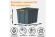 Контейнер особопрочный Rox Box PRO 50 (500х390х390 мм с крышкой и клипсами, на роликах, антрацит) купить в Северодвинске