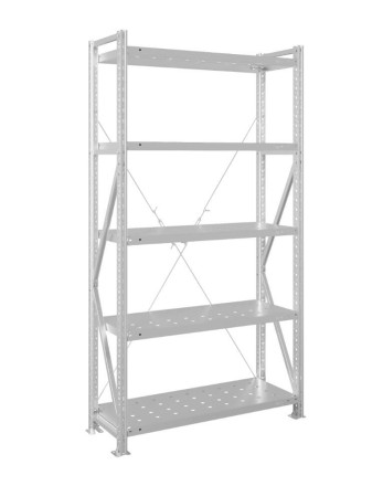 Стеллаж MS U 2000x1500x500 5 полок (250 кг, перф) купить в Северодвинске