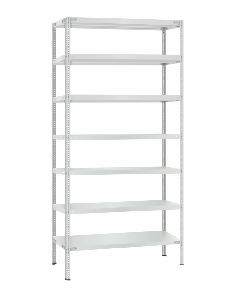 Стеллаж металлический Титан МС-500 2300х1000х400 7 полок купить в Северодвинске Стеллаж металлический Титан МС-500 2300х1000х400 7 полок купить в Северодвинске