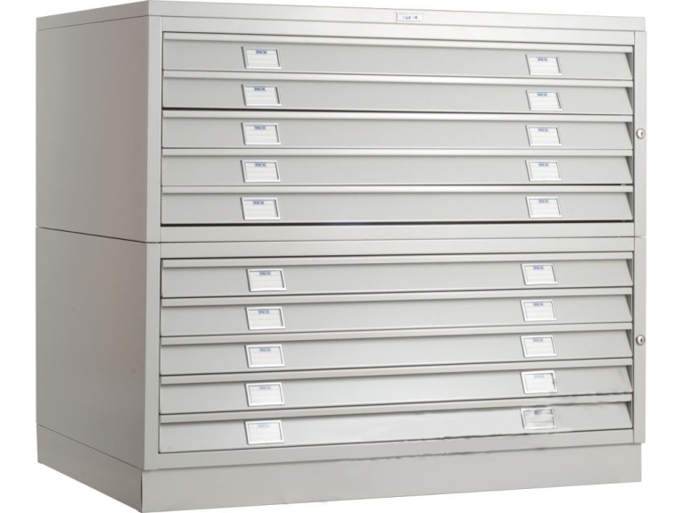 Картотека ПРАКТИК формат А1 для чертежей 10 ящиков Картотека ПРАКТИК формат А1 для чертежей 10 ящиков