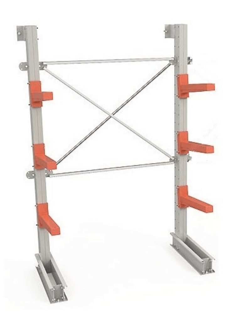 СТ-062 Стеллаж односторонний 4 яруса купить в Северодвинске СТ-062 Стеллаж односторонний 4 яруса купить в Северодвинске