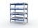 Стеллаж с выкатными платформами S-HEAVY 1000/1300 (4 яруса хранения) купить в Северодвинске