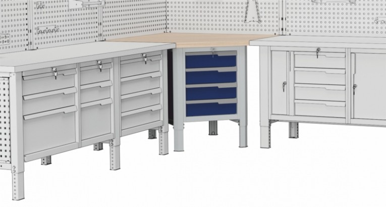 Угловой верстак CU Constructor купить в Северодвинске Угловой верстак CU Constructor купить в Северодвинске