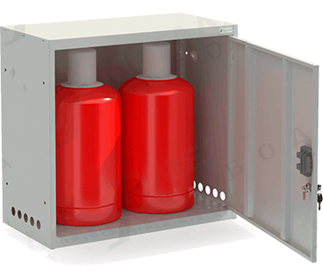 Шкаф для газовых баллонов ШГР 27-2 (27л) купить в Северодвинске Шкаф для газовых баллонов ШГР 27-2 (27л) купить в Северодвинске