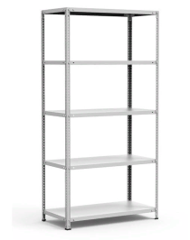 Стеллаж металлический Титан МС-500 1000х1500х600 5 полок Стеллаж металлический Титан МС-500 1000х1500х600 5 полок