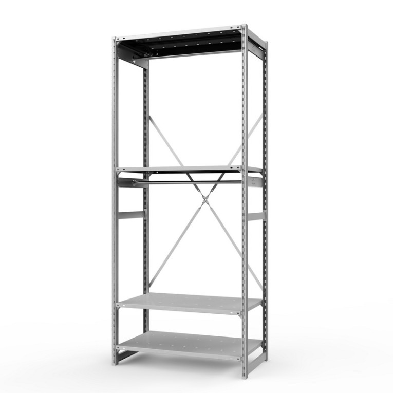 Стеллаж металлический ТСУ Универсал, 2500х1060х600 мм.Штанги: 2шт. Полки: металл перф. 4 шт. купить в Северодвинске Стеллаж металлический ТСУ Универсал, 2500х1060х600 мм.Штанги: 2шт. Полки: металл перф. 4 шт. купить в Северодвинске