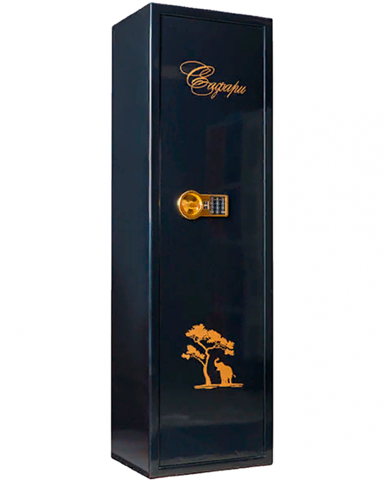 Оружейный сейф Сафари EL GOLD (черный) купить в Северодвинске Оружейный сейф Сафари EL GOLD (черный) купить в Северодвинске