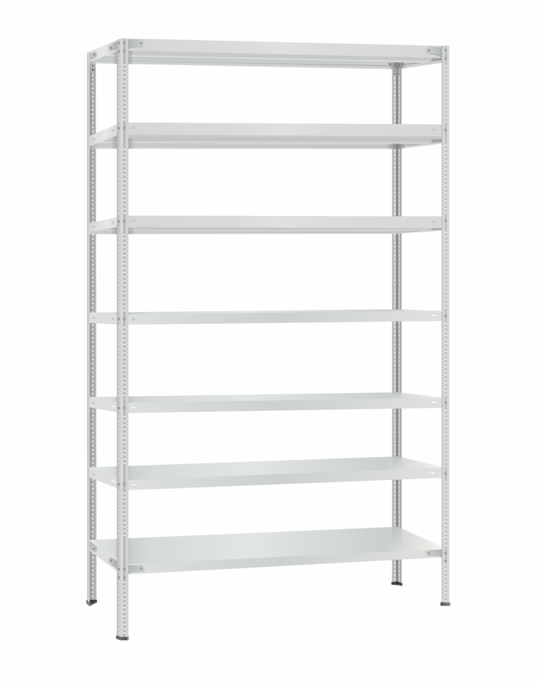 Стеллаж металлический Титан МС-500 3000х1200х300 7 полок купить в Северодвинске Стеллаж металлический Титан МС-500 3000х1200х300 7 полок купить в Северодвинске