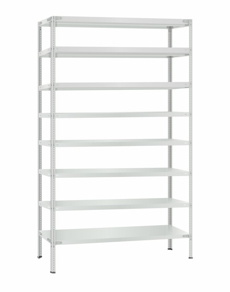 Стеллаж металлический Титан МС-500 3000х1200х300 8 полок купить в Северодвинске