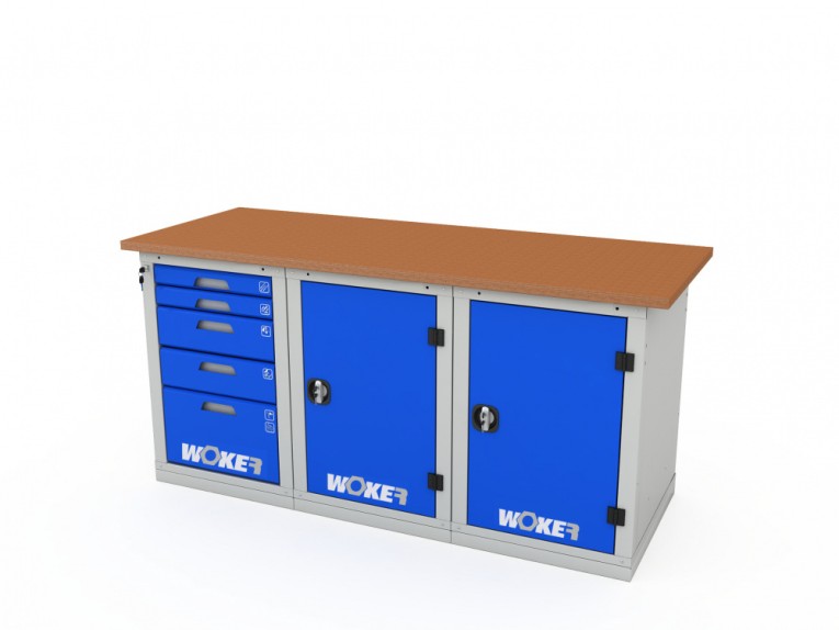 Верстак трехтумбовый WOKER PRO 3511.1800 купить в Северодвинске