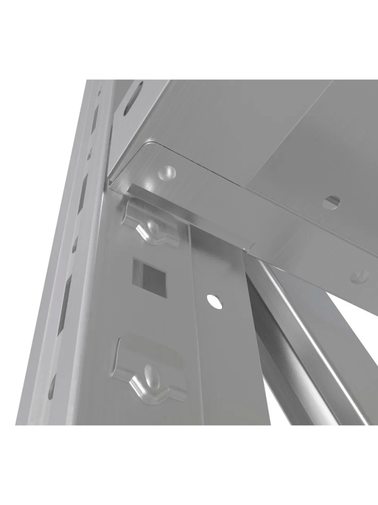 Стеллаж MS U 2500x1000x400 3 полки (300 кг, перф) купить в Северодвинске Стеллаж MS U 2500x1000x400 3 полки (300 кг, перф) купить в Северодвинске