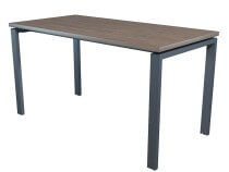 Стол NT 140x70 темный орех/антрацит Стол NT 140x70 темный орех/антрацит